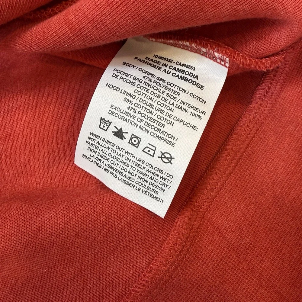Nike Tech Fleece Windrunner Full-Zip Hoodie Jacket Size XL Red Pockets Hooded